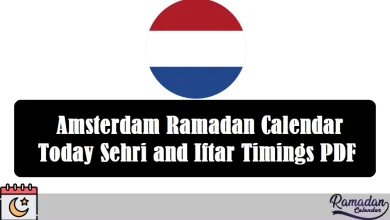 Amsterdam Ramadan Calendar