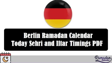Berlin Ramadan Calendar